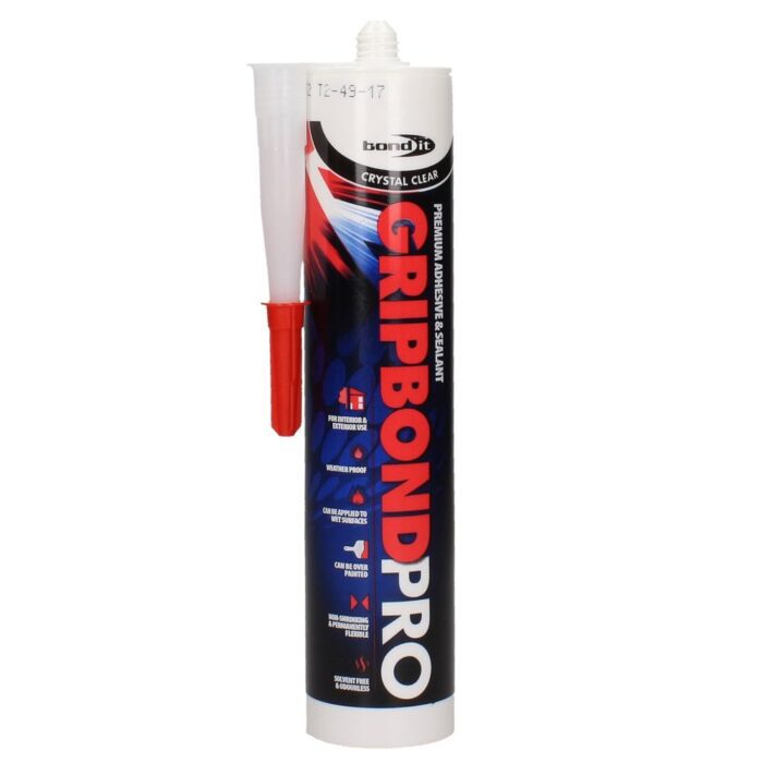 BOND IT GRIPBOND PRO - CRYSTAL CLEAR BDMSPCL