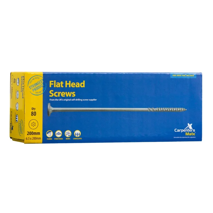 CARP MATE FLAT 200MM (80) CMFH-200-80