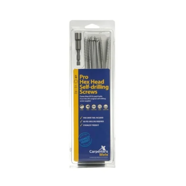 CARP MATE PRO HEX 190MM (10) CMHH-190-10