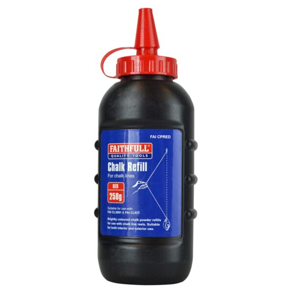 CHALK POWDER 250G RED FAICPRED