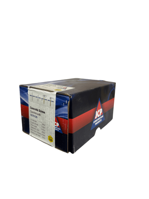 CONCRETE SCREWS 7.5 X 100MM (100) CS75100