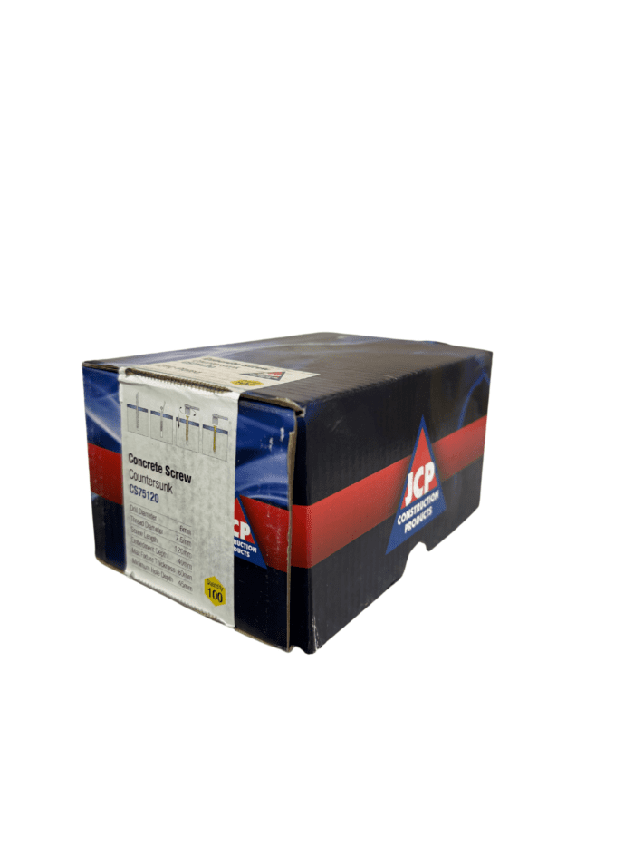 CONCRETE SCREWS 7.5 X 100MM (100) CS75100