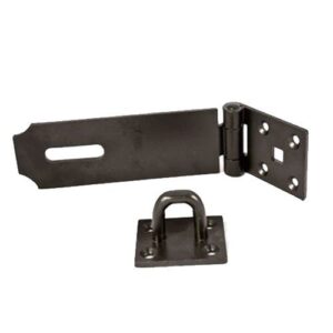 HASP & STAPLE HEAVY 618 175MM - BLACK HQ1892