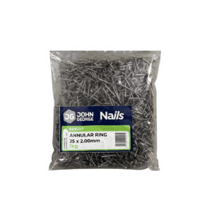JG ANNULAR RING NAIL BRIGHT 25MM - 1KG N2ASB4025