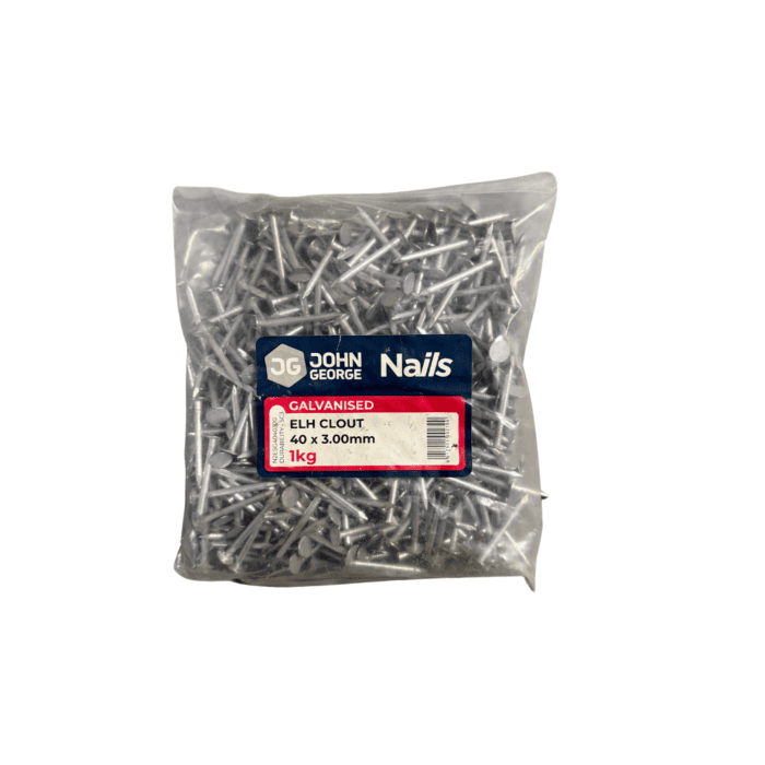 GALV ELH CLOUT NAILS 40mm - 1KG (OJ542270)