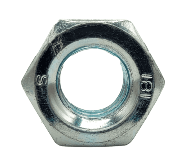 JG HEX NUTS BZP M8 (10) B4XNZ08