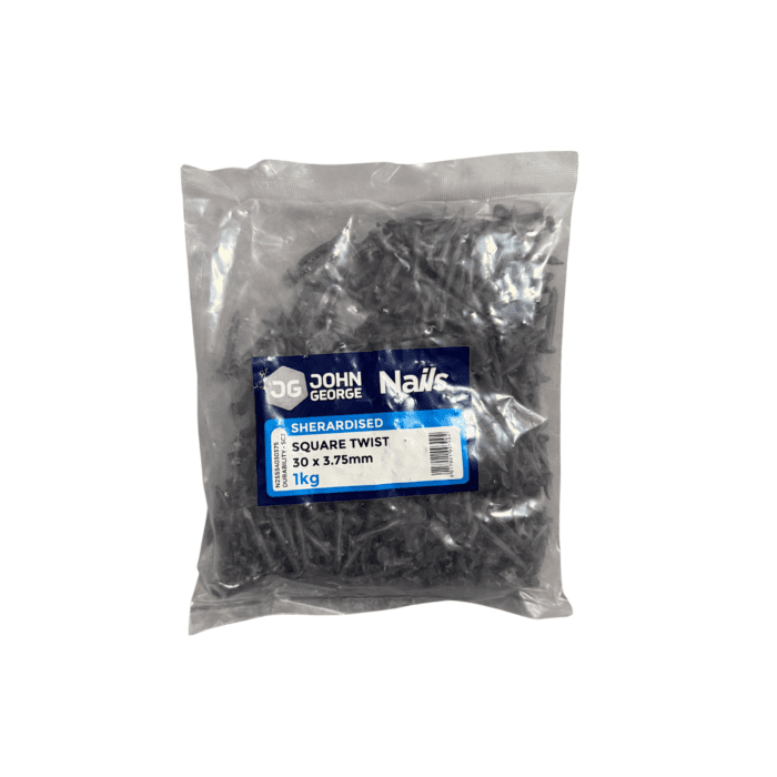 JG SHERD SQ TWIST NAILS 30 X 3.75 - 1KG N2SSS4030