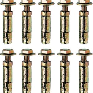 LOOSE BOLT SHIELD ANCHOR M6 X 25 (10)