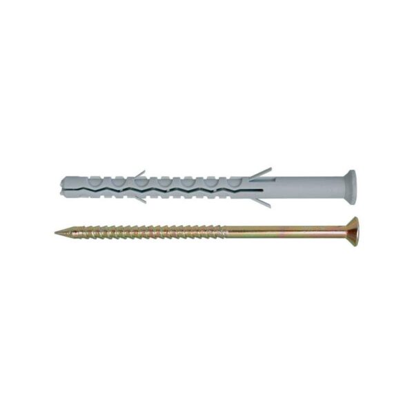 NYLON HAMMER SCREW 8 X 100MM (10)