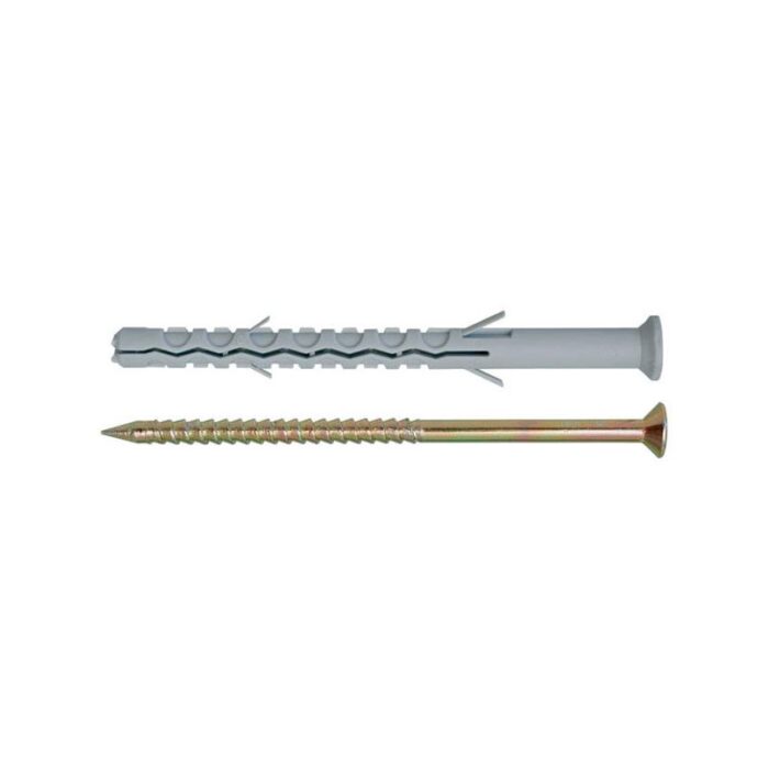 NYLON HAMMER SCREW 8 X 100MM (10)