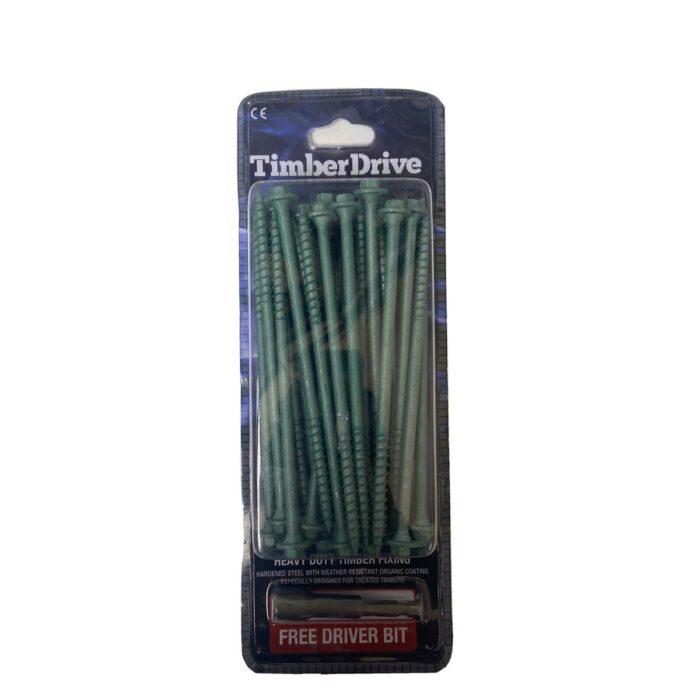 TIMBERDRIVE SCREW - 7 x 150mm (BOX 50)