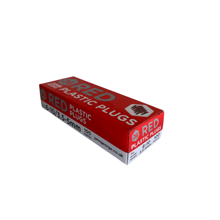RAWL PLUGS - RED (100) SPPR001
