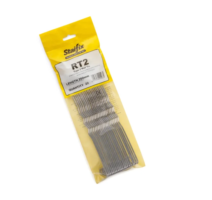 RT2 TYPE 2 WALL TIES 250MM (20)