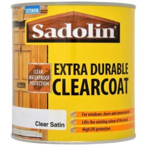 SADOLIN EXTRA DURABLE CLEAR COAT 1L - SATIN