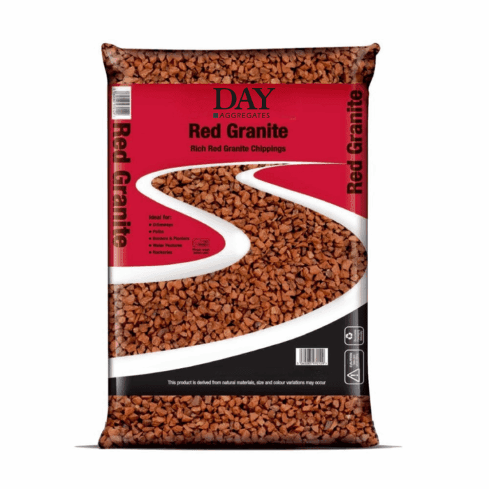 MINI BAG - RED GRANITE CHIPPINGS 20MM