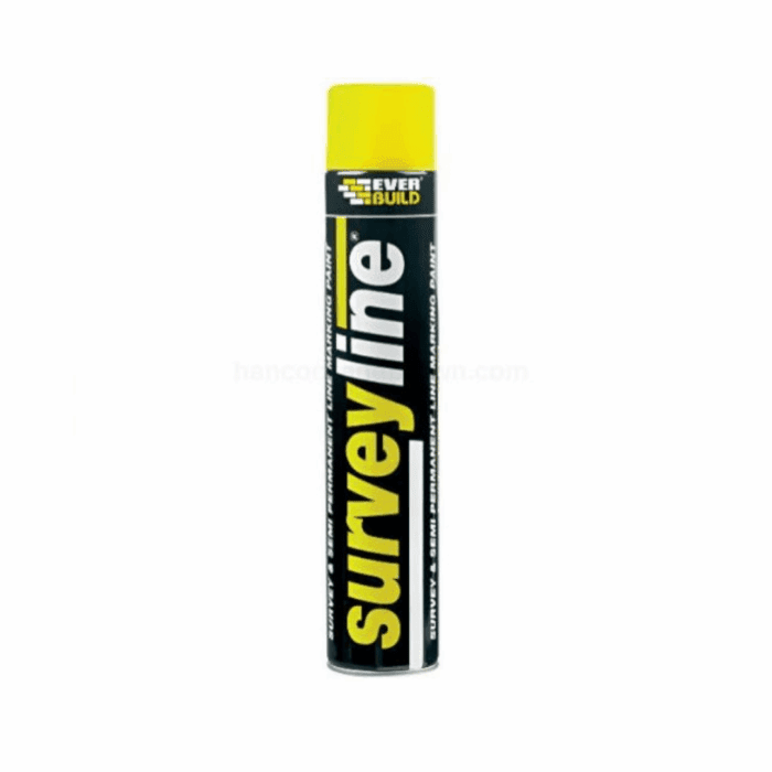 AEROSOL LINEMARKER 700ML - YELLOW (490215)