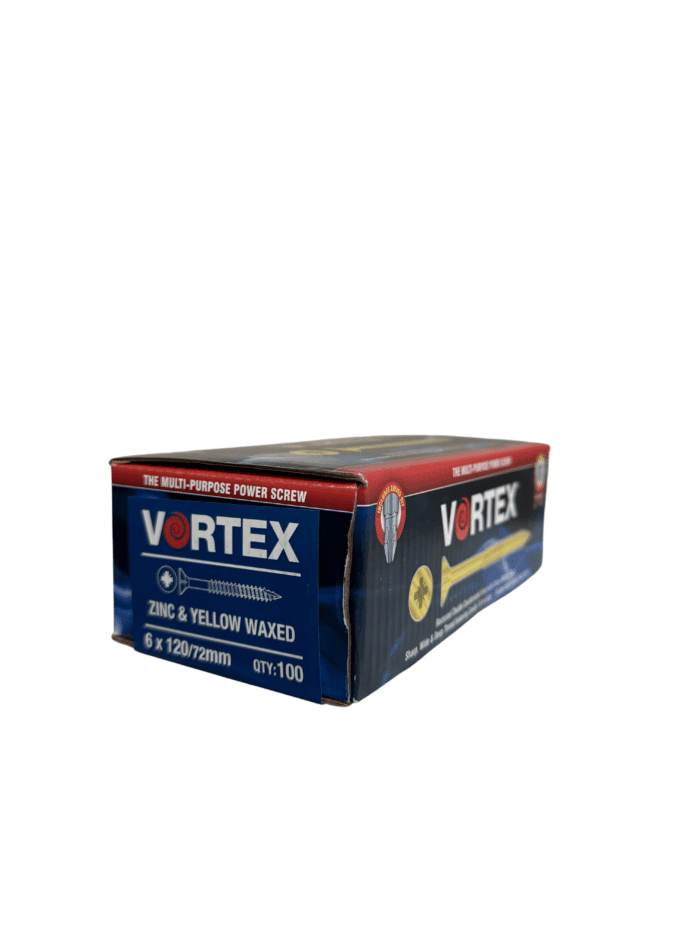 VORTEX WOODSCREWS 6.0 X 120MM (100)