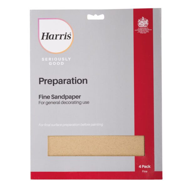 HARRIS ULTIMATE SANDPAPER FINE - 4PK 103064201