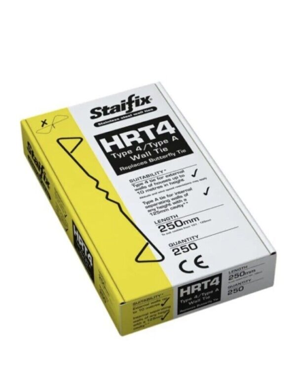 HRT4 250MM WALL TIES (BOX 250)
