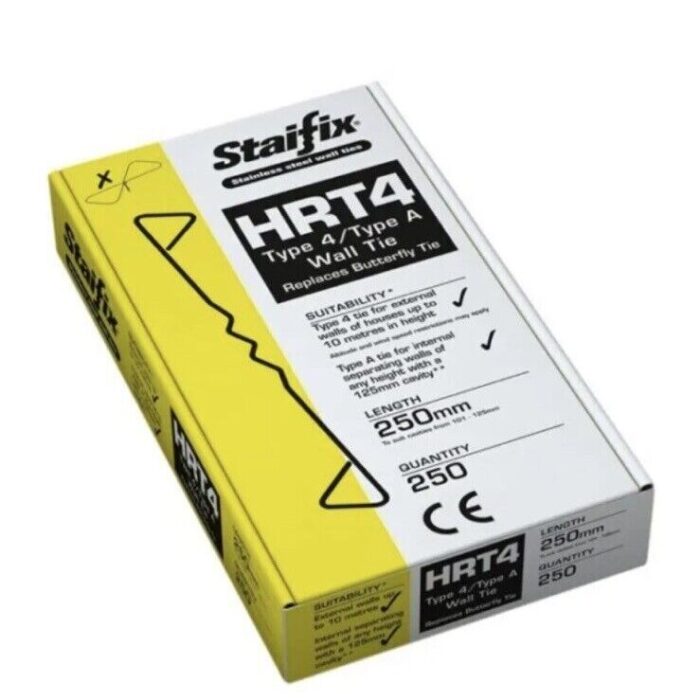 HRT4 250MM WALL TIES (BOX 250)