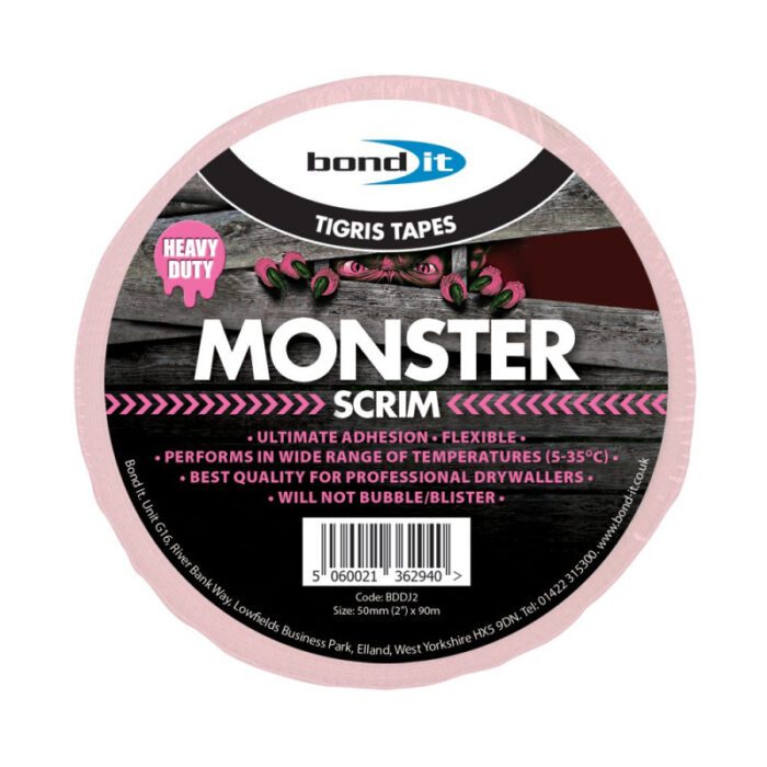 50mm X 90m SCRIM - PINK