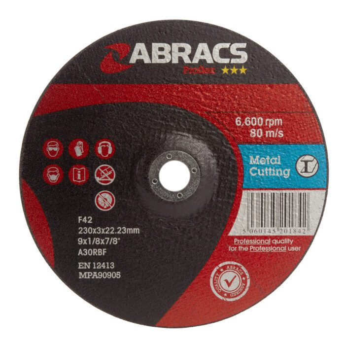 ABRACS STONE CUTTING DISC 230 X 3.0 X 22.23MM PROFLEX