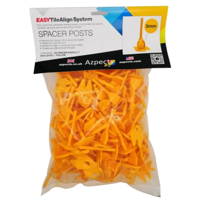 AZPECTS EASYTILE ALIGN 5MM SPACER POSTS PACK (150) (6515)