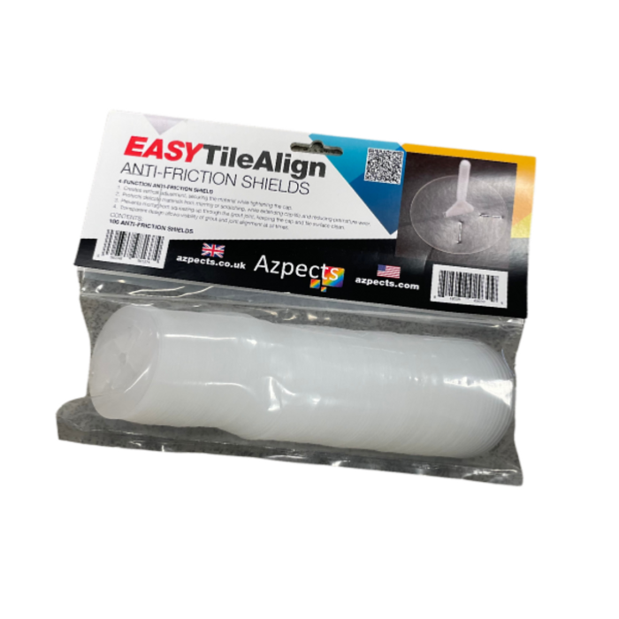 AZPECTS EASYTILE ALIGN SHIELDS PACK (100) (6520)