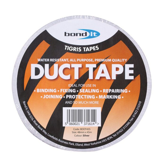 BOND IT DUCT TAPE 48MM - SILVER BDDT45S