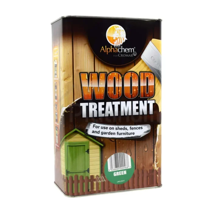 CROMAR WOOD TREATMENT 5L - GREEN