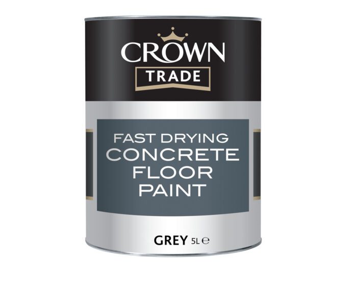 CROWN CONCRETE FLOOR PAINT 5L - GREY