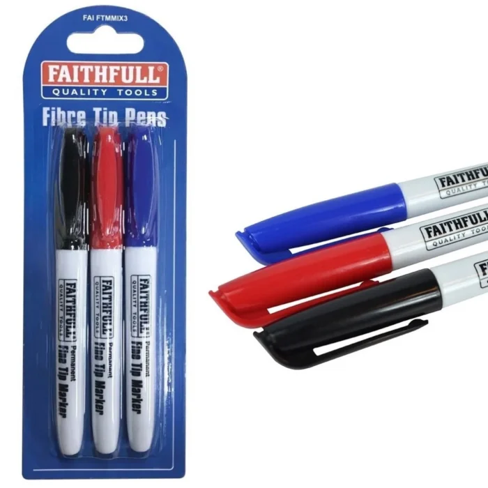 FAITHFUL MARKER PEN - MIXED (3)