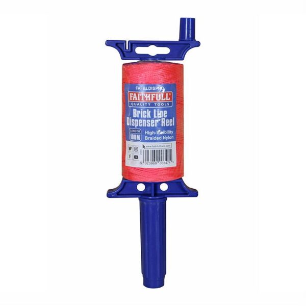 FAITHFULL BRICK LINE ON DISPENSER REEL 100M