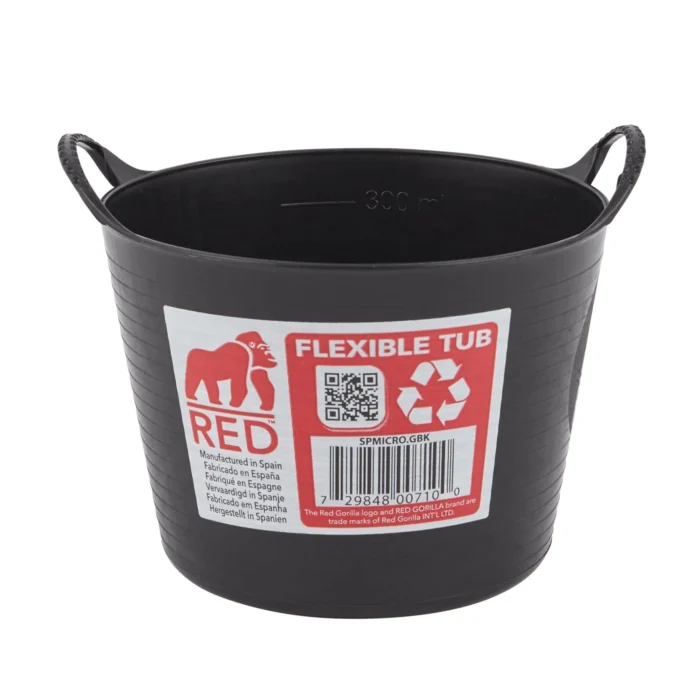 GORILLA FLEX TUB BLACK - MICRO (SPMICRO.GBK)