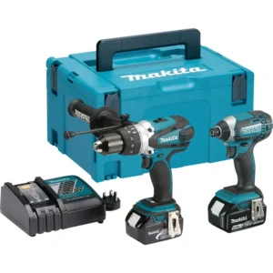MAKITA 18V CORDLESS TWIN KIT (2 X 5A & CHARGER) DLX2145TJ