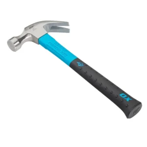 OX FIBREGLASS CLAW HAMMER 20OZ (P081620)