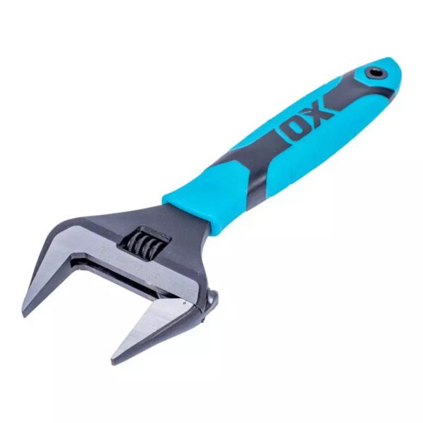 OX PRO ULTRA-WIDE JAW ADJUSTABLE WRENCH 10" (P324610)