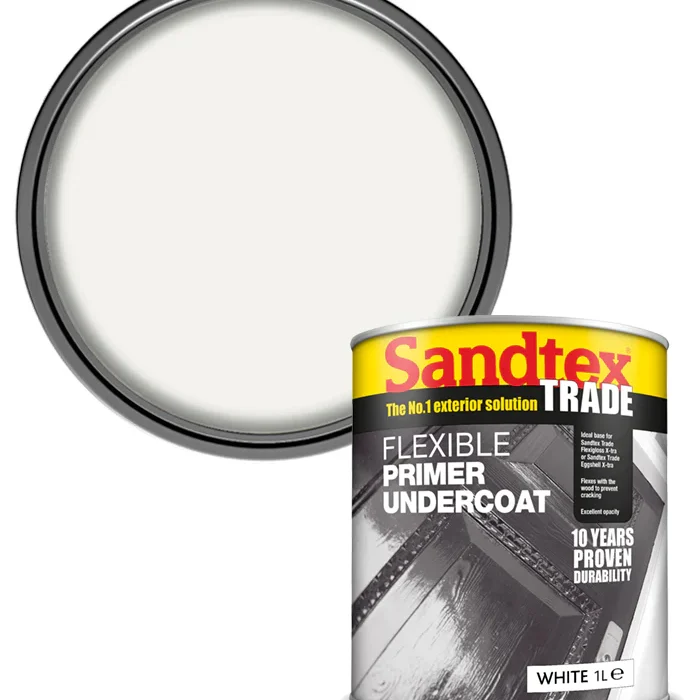 SANDTEX FLEX PRIMER UNDERCOAT 1L - WHITE