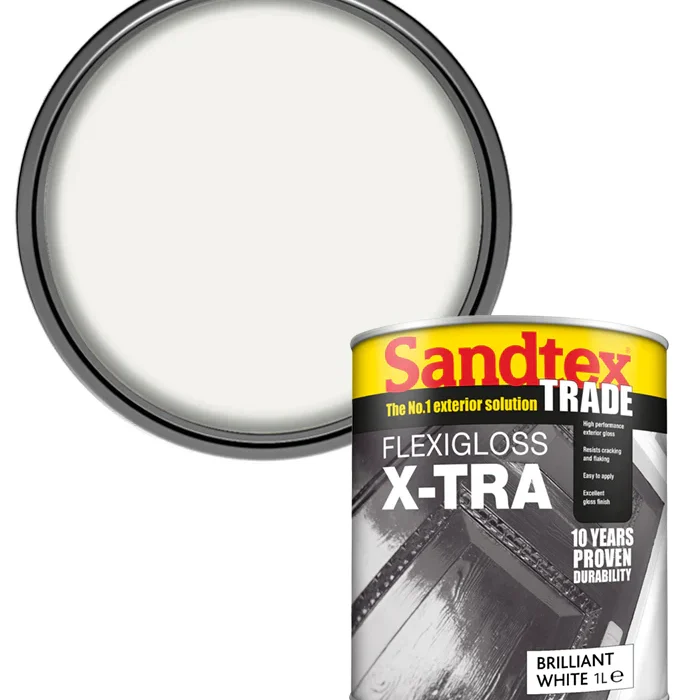 SANDTEX FLEXIGLOSS XTRA 1L - WHITE