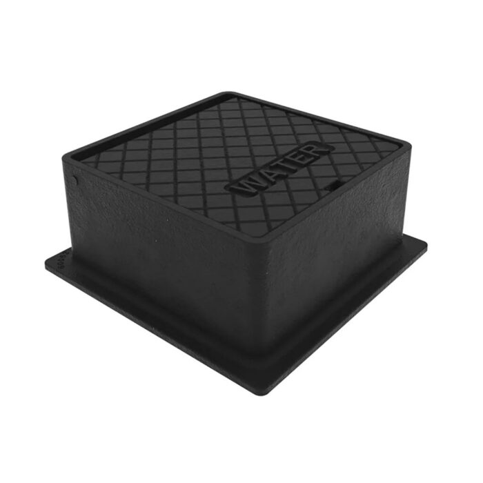 140 X 115 X 75MM LOCKING CAST STOP TAP BOX