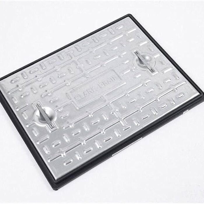 600 X 450 X 30MM 10T MANHOLE COVER & POLY FRAME (PC6CG)