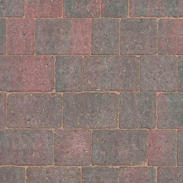 BRETT ALPHA TRIO PAVING 50mm - BRINDLE 10.82m2 PER PACK (PRICE PER PACK)