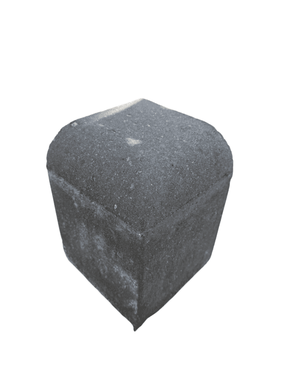 BRETT HIGH KERB CORNER (BULLNOSE) - CHARCOAL