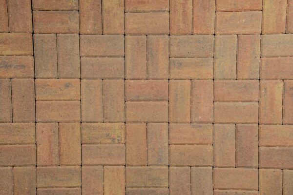 CASTACRETE BLOCK PAVING 200 x 100 x 50mm AUTUMN MIX (PRICE PER SQ. METRE)