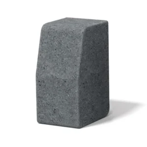 CASTACRETE DRIVEWAY LARGE KERB KL - CARBON BLACK BULLNOSE/HALF BATTER