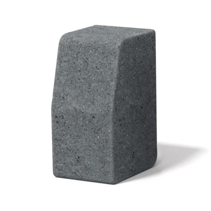 CASTACRETE DRIVEWAY LARGE KERB KL - CARBON BLACK BULLNOSE/HALF BATTER