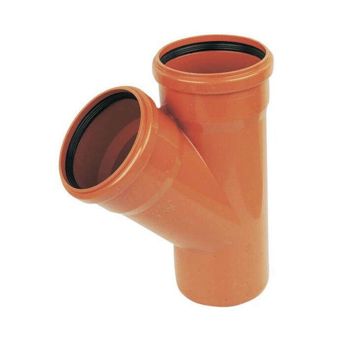 110MM DOUBLE SOCKET JUNCTION 45Â° (Y)