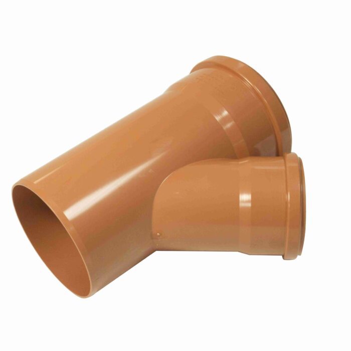 160 X 110MM UNDERGROUND 45 DEG (Y) UNEQUAL JUNCTION D/S