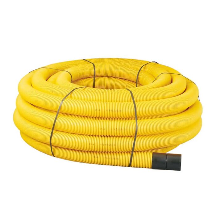 PERFORATED DUCT YELLOW - 60mm x 50mtr
