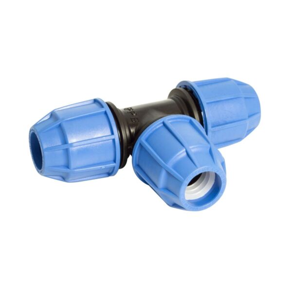 MDPE EQUAL TEE - 25MM
